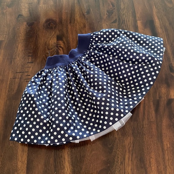 Monnalisa Skirt Polka Dots and Tulle